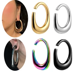 2PCS Ear Weights Stainless Steel Ear Hangers for Ear Tunnels Stretching Kit Dangle Ear Gauges Weighted Ear Plugs Heavy Gauges 2G