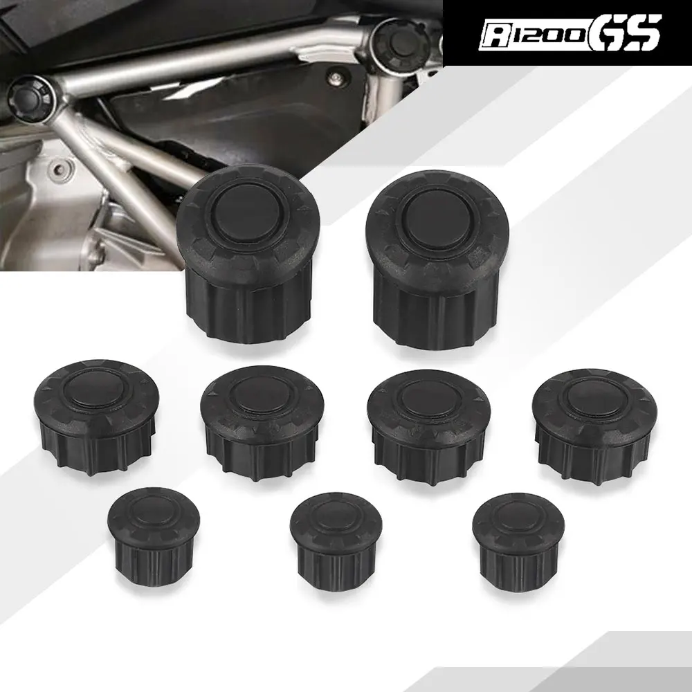 

For BMW R1200GS LC R1250GS Adventure R1250 GS ADV R1200 GS LC Motorcycle Frame Hole Cover Caps Plug Decorative Frame Cap Set