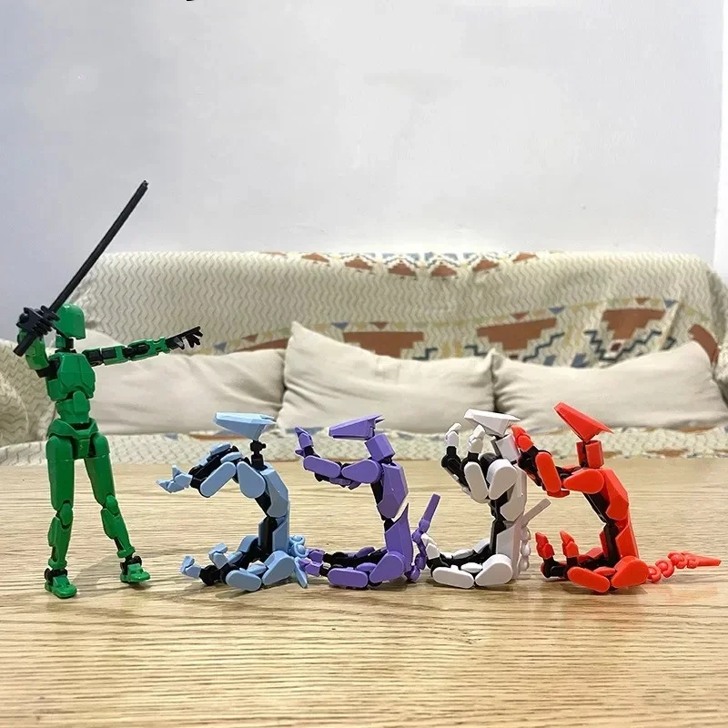 3D-gedruckte Schaufensterpuppe, Actionfiguren, Spielzeug, Dummy, 13 Shapeshift-Roboter, mehrfach gegliedert, beweglich, für Kinder und Erwachsene, Eltern-Kind-Spiele, Geschenke – Detail 1