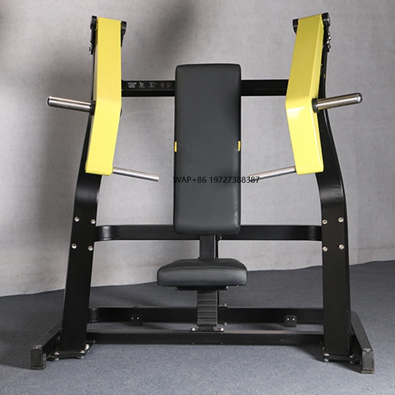 

Plate Loaded Chest Press Machine Commercial Sports Fitness Gym Equipment Weight Incline Bench Press Seated Chest Press
