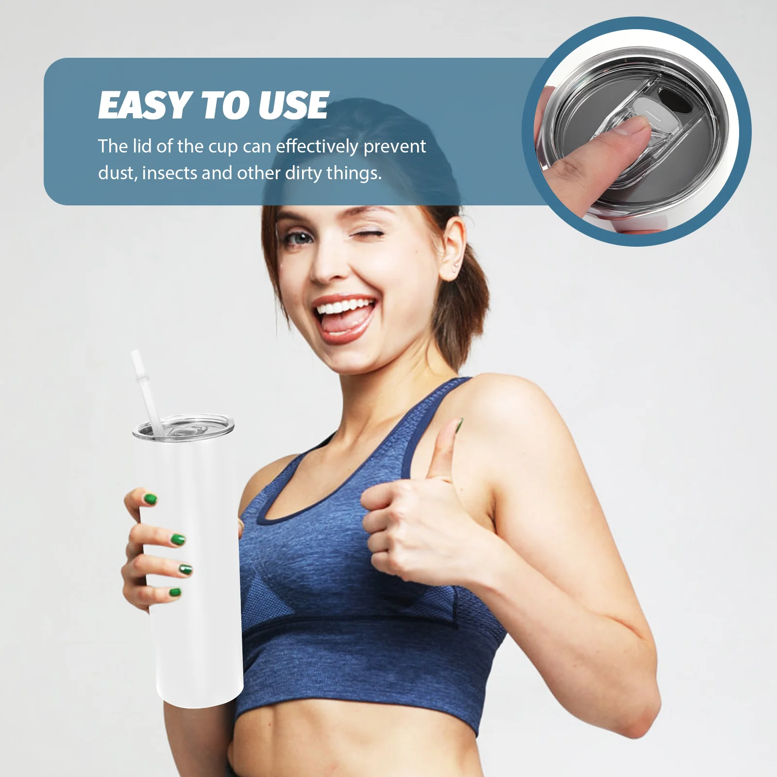 

Stainless Steel Vacuum Cup Tumblers Heat Preservation Cylinder Drinking Travel Metal Mug Large Capacity Personalized Water