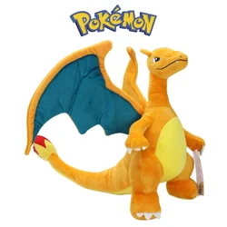 Charizard Plush Dolls Soft Anime Stuffed Toys for Boys Girls Collection Birthday Christamas Peluche Gift 10 Inch