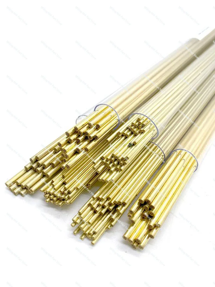 Imagem -05 - Multi Furo Latão Cobre Tubo 400 mm Edm Máquina de Perfuração Acessórios de Corte de Arame Slow Running Eletrodo Consumíveis Piercing