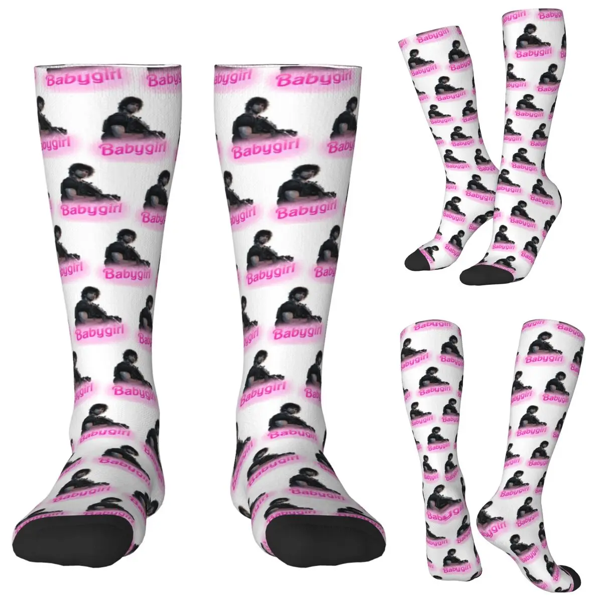 

Carlos Oliveira Babygirl Socks Harajuku Stockings All Season Long Socks Accessories for Unisex Birthday Present