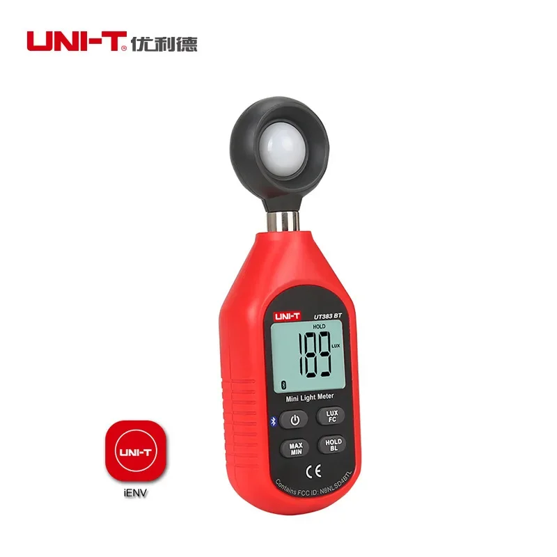 

UNIT UT383BT Bluetooth New version upgrade Mini Environmental BT Series Illuminometer Lux Meter