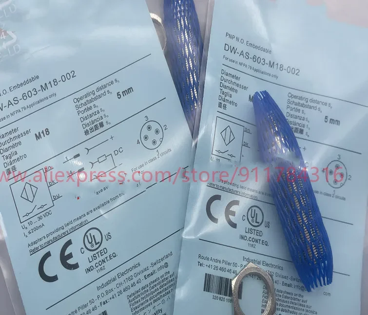 3PCS New High quality DW-AD-621-M18-120 DW-AD-623-M18-120 DW-AS-621-M18-002 DW-AS-631-M18-002 DW-AD-631-M18-120