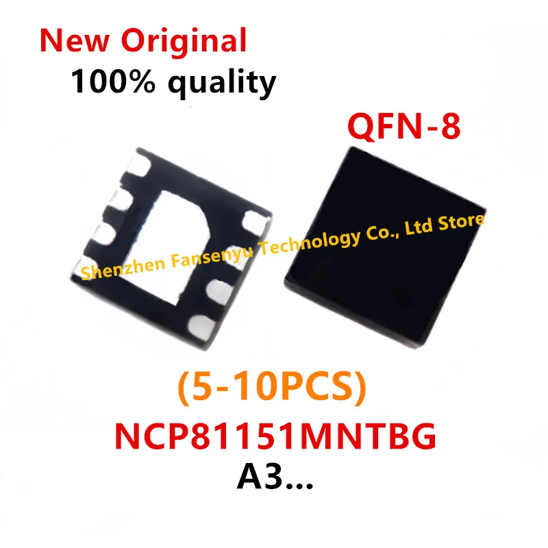 (5-10piece)100% New NCP81151MNTBG NCP81151 (A3L A31 A3J A3...) QFN-8 Chipset