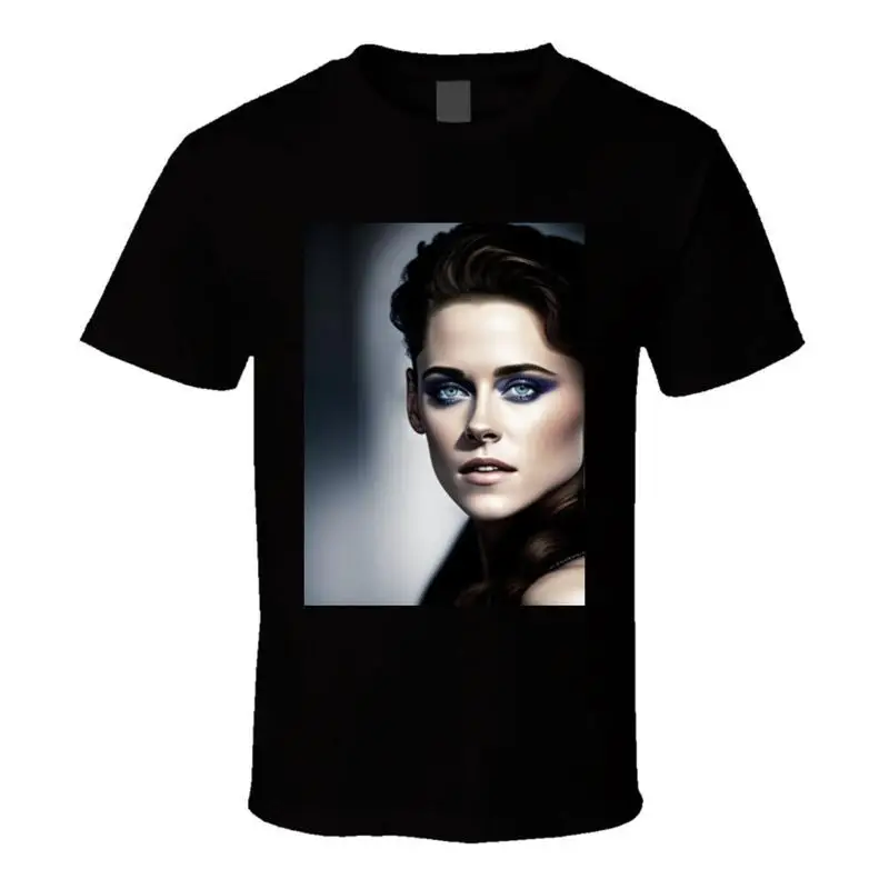 تي شيرت كريستين ستيوارت للرسم الرقمي #1