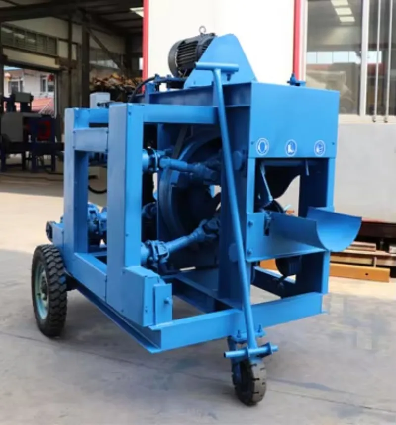 Portable Log Debarker Tractor PTO Driven Wood Bark Peeling Machine for Sawmill Forestry