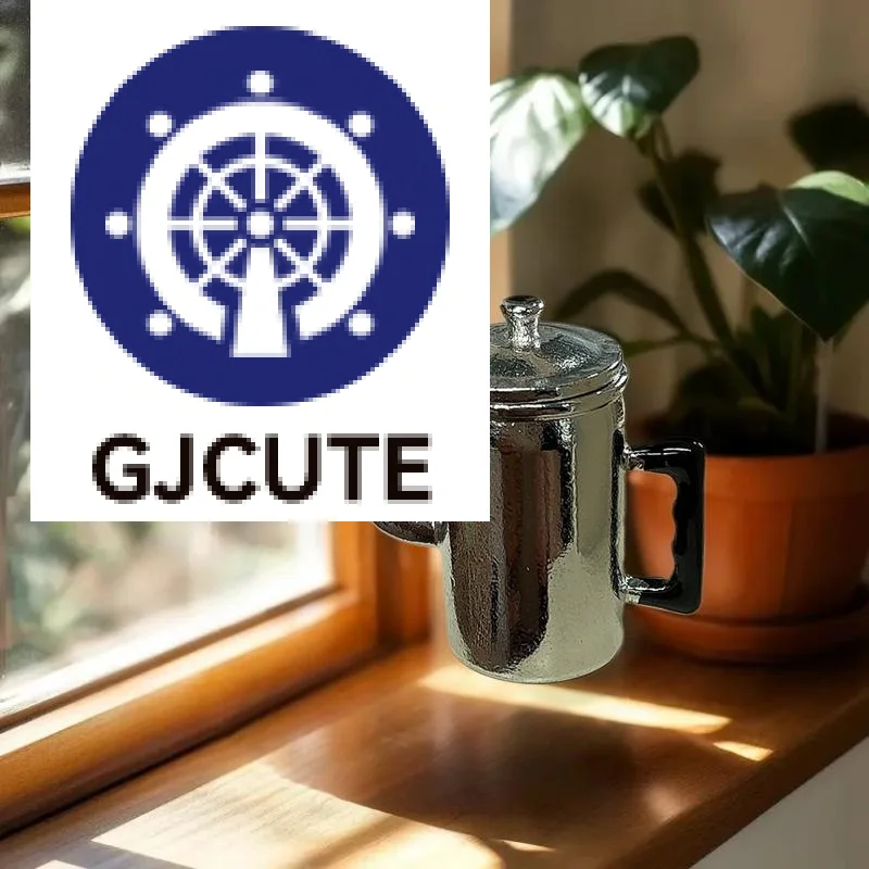 

1:12 милый кукольный домик, миниатюрный чайник с крышкой, модели, кухонные аксессуары для декора кукольного дома, детские игрушки для ролевых игр, подарки «сделай сам»