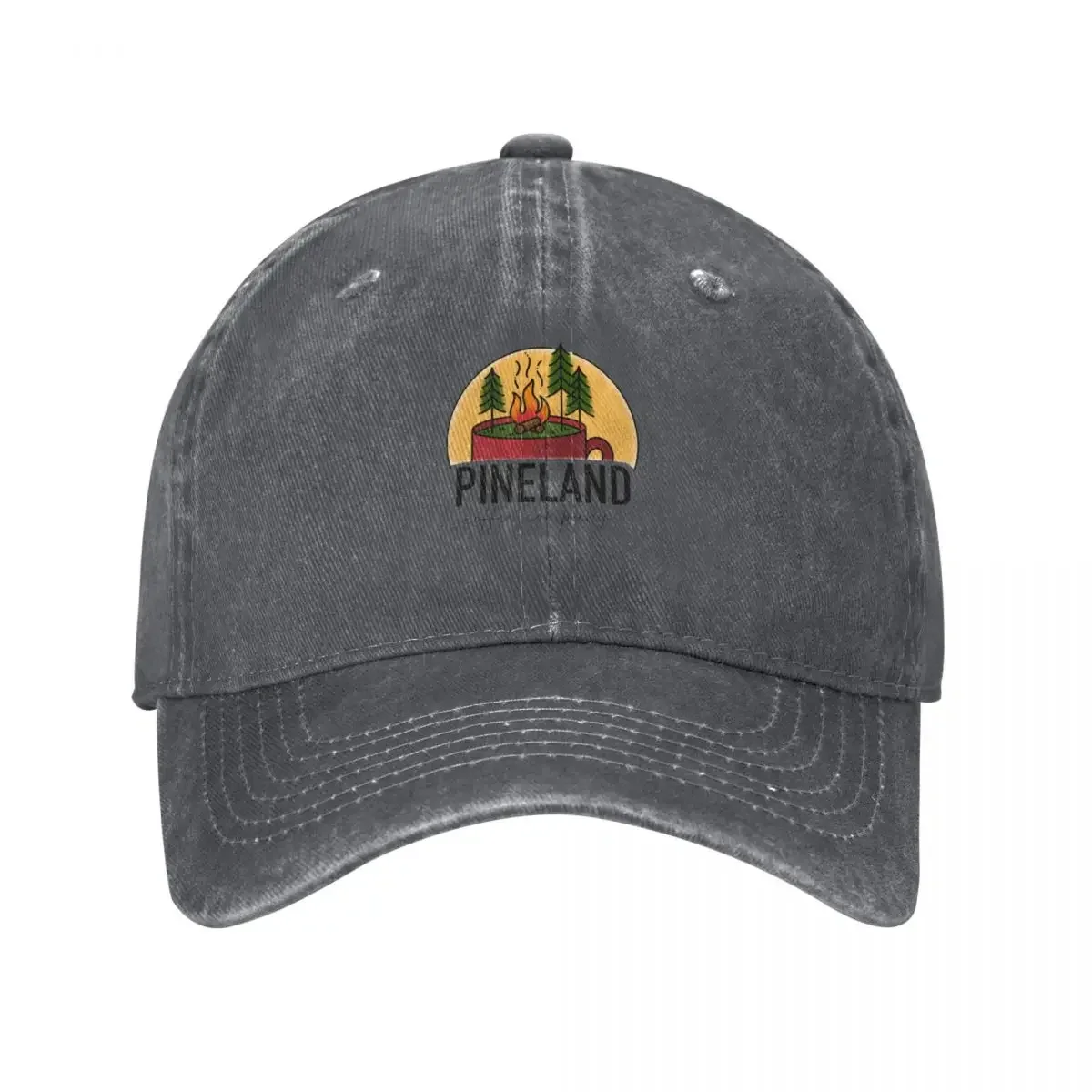 

Pineland Logo Gear Baseball Cap sun hat tea Hat Wild Ball Hat Men Golf Wear Women's