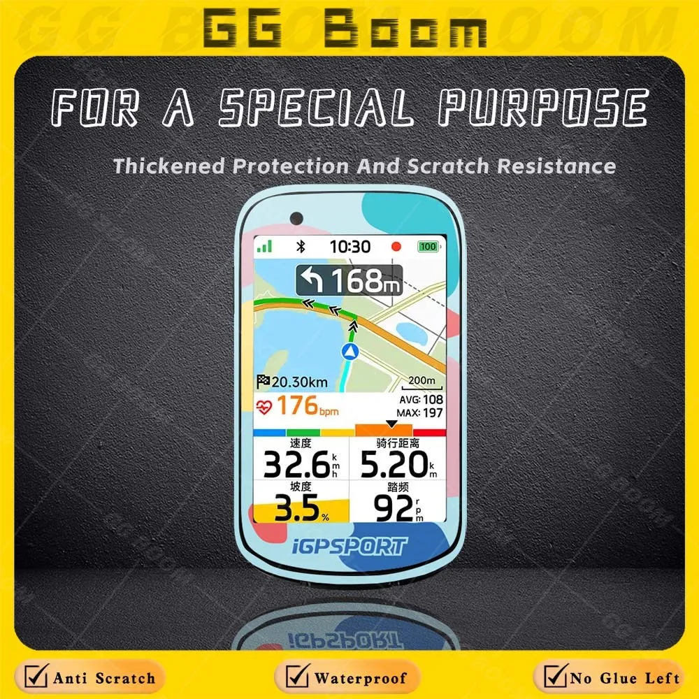 Bicycle GPS Computer Cycling Shell Sticker Anti-Scratch Personality Waterproof Protection Decal For IGPSPORT BSC500 BSC 500 bsc