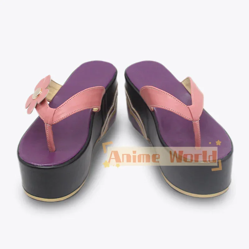 Genshin Impact Yumemizuki Mizuki Cosplay Schuhe Stiefel Halloween Karneval Stiefel Nach Maß