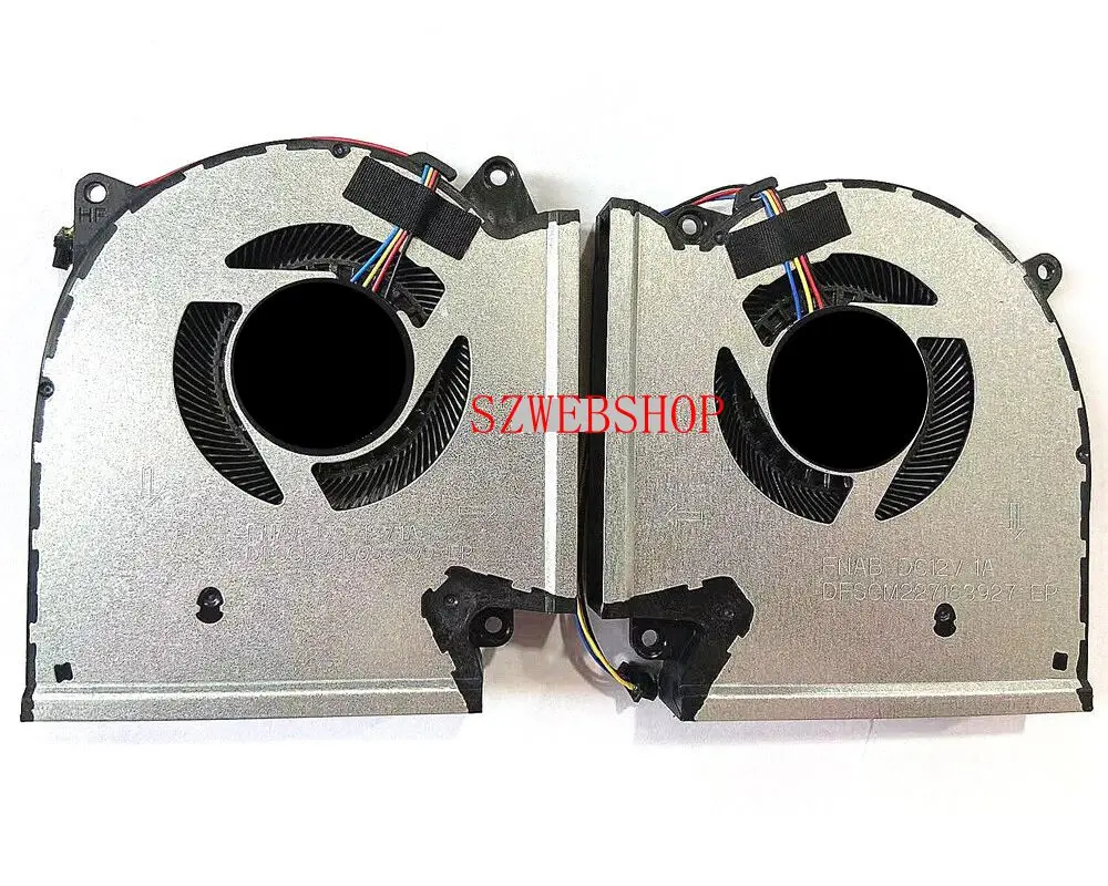 New Laptop For ASUS  Plus G713P G713PV G713PU G713PI  CPU+GPU FAN R+L DC12V-
