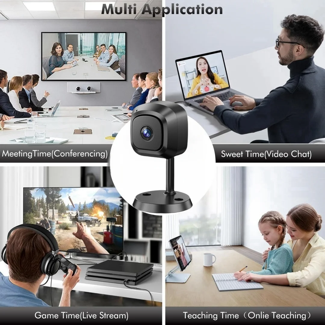 HD Wireless Security Cameras with Motion Detection, Clear Night Vision, App Alerts and Remote Viewing  for Indoors and Outdoors