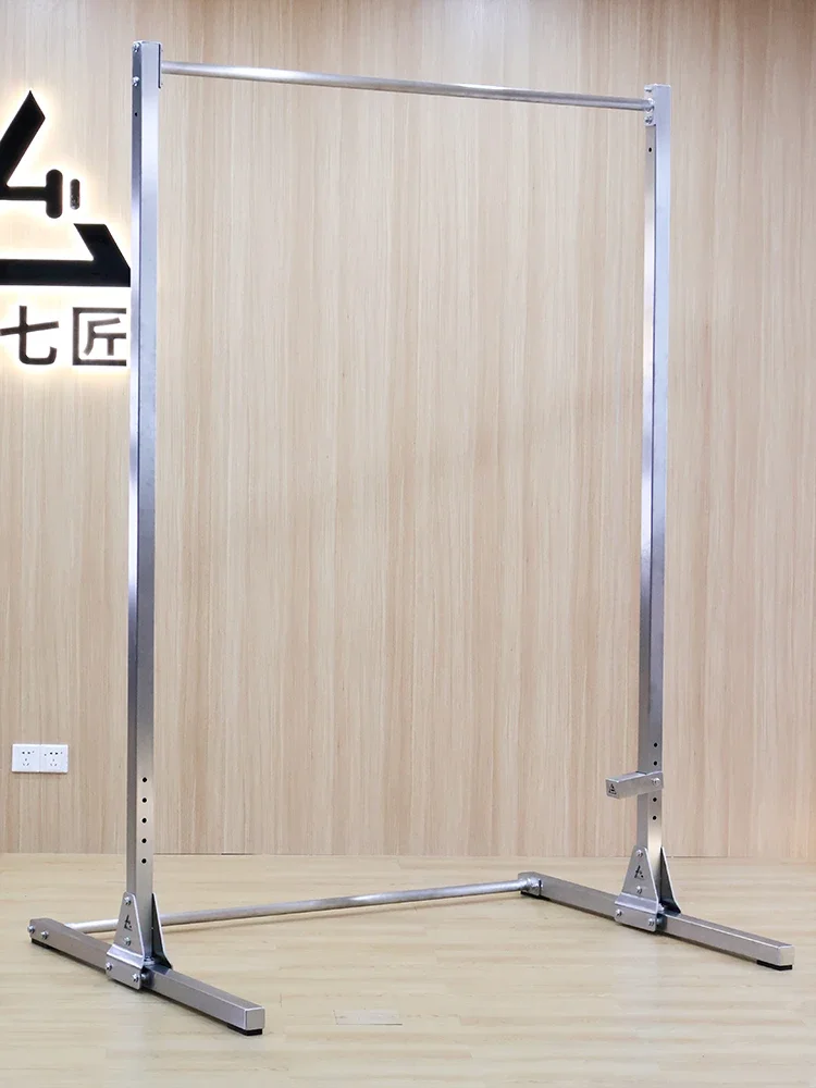 Stainless steel floor-to-ceiling horizontal bar household indoor and outdoor male and female pull-up height adjustable fitness e