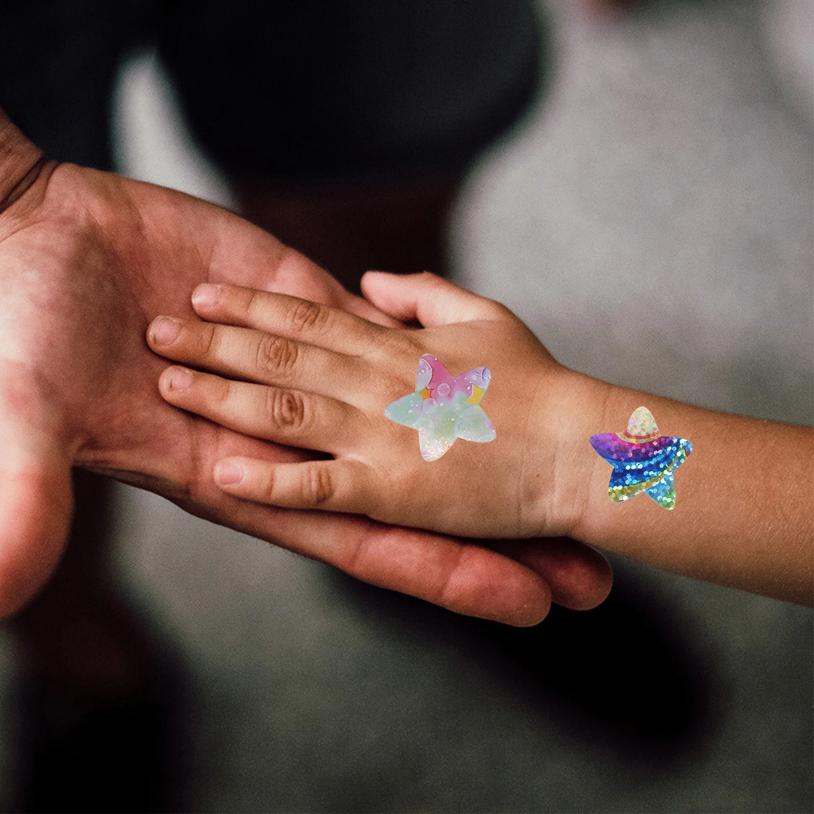 

3 шт., 3 рулона наклеек с принтом пентаграммы, наградные наклейки для украшения классной комнаты, стимулирующие наклейки для учителей, детский сад