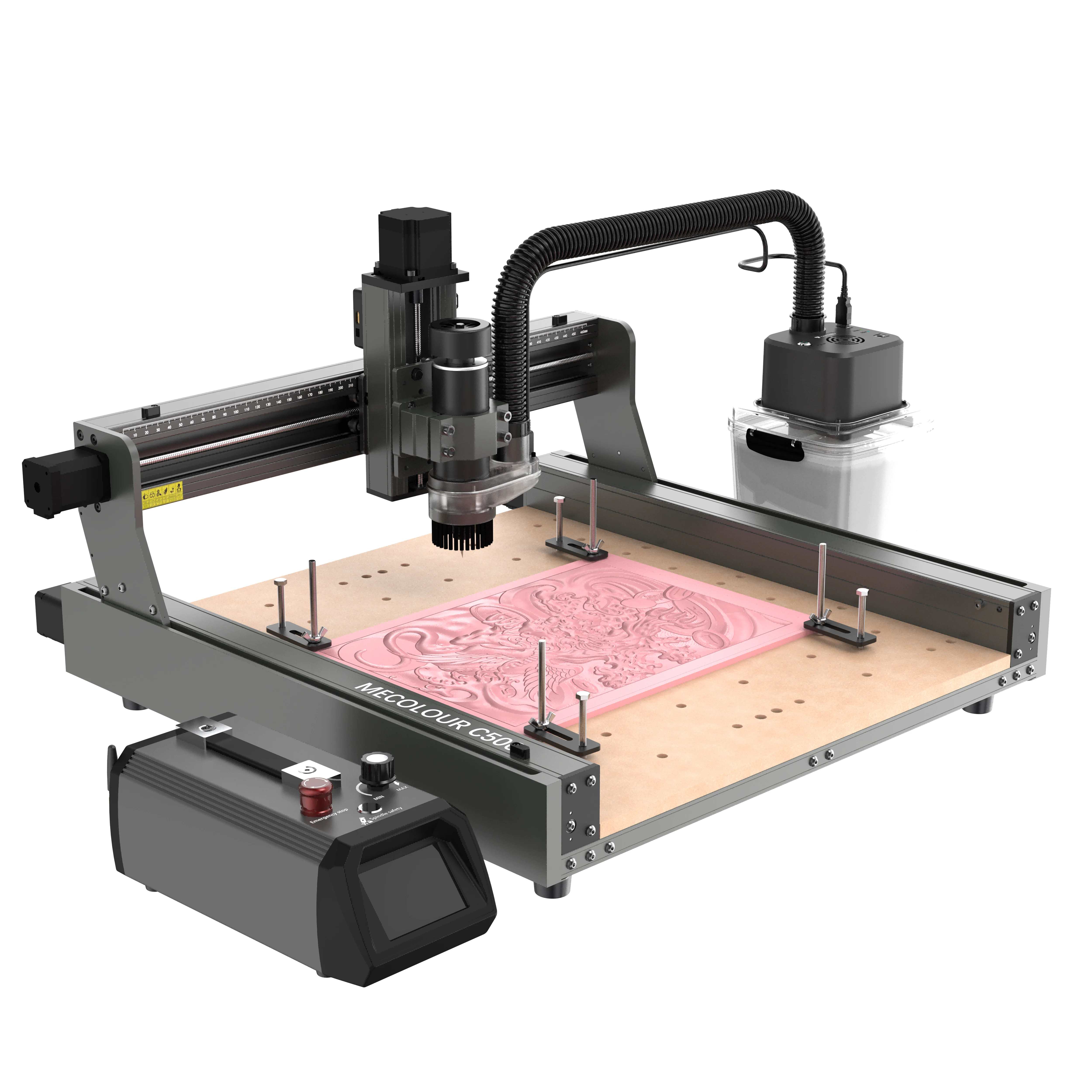 

Mecolour 4 Axis Cnc Milling Wood Carving Machine 460*460mm Atc Cnc Turning Service Router Machine For Wood