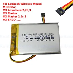 New 800mAh Battery for Logitech M-RO052, MX Anywhere 2, MX Master, MX Master 2, MX Master 2s, MX Master 3, MX Anywhere 3 MX ERGO