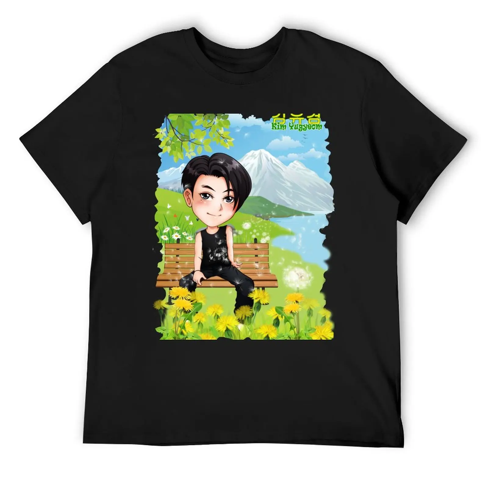 

GOT7 Kim YuGyeom [JG0102] T-Shirt cute clothes essential t shirt boys whites sublime men clothing