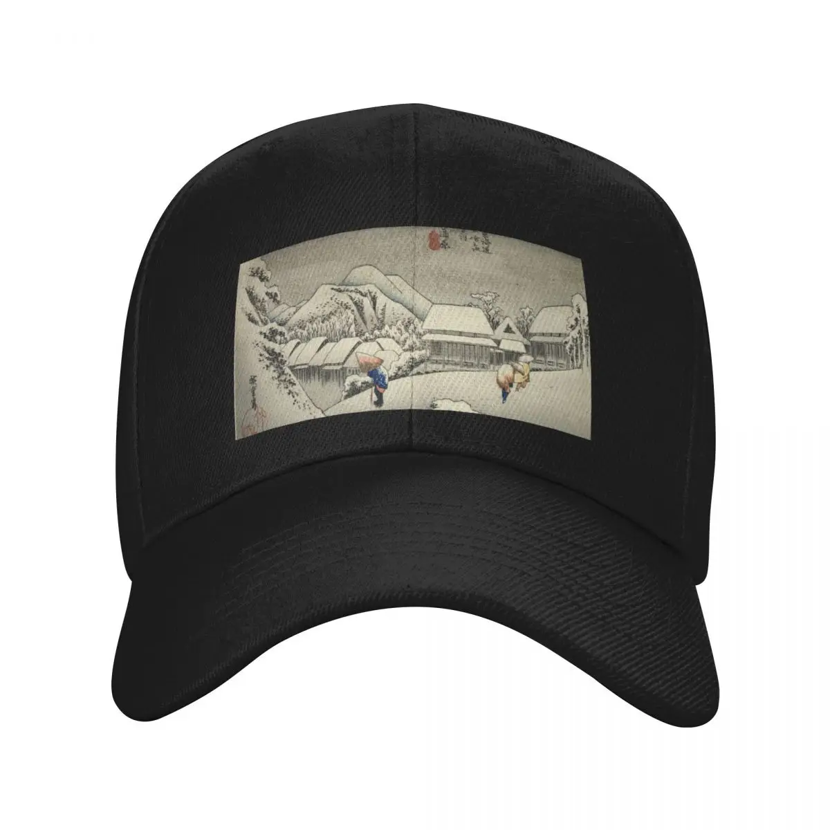 

Kanbara: Night Snow Baseball Cap luxury woman cap Luxury Hat tactical cap Hat Man For The Sun Hats For Men Women's