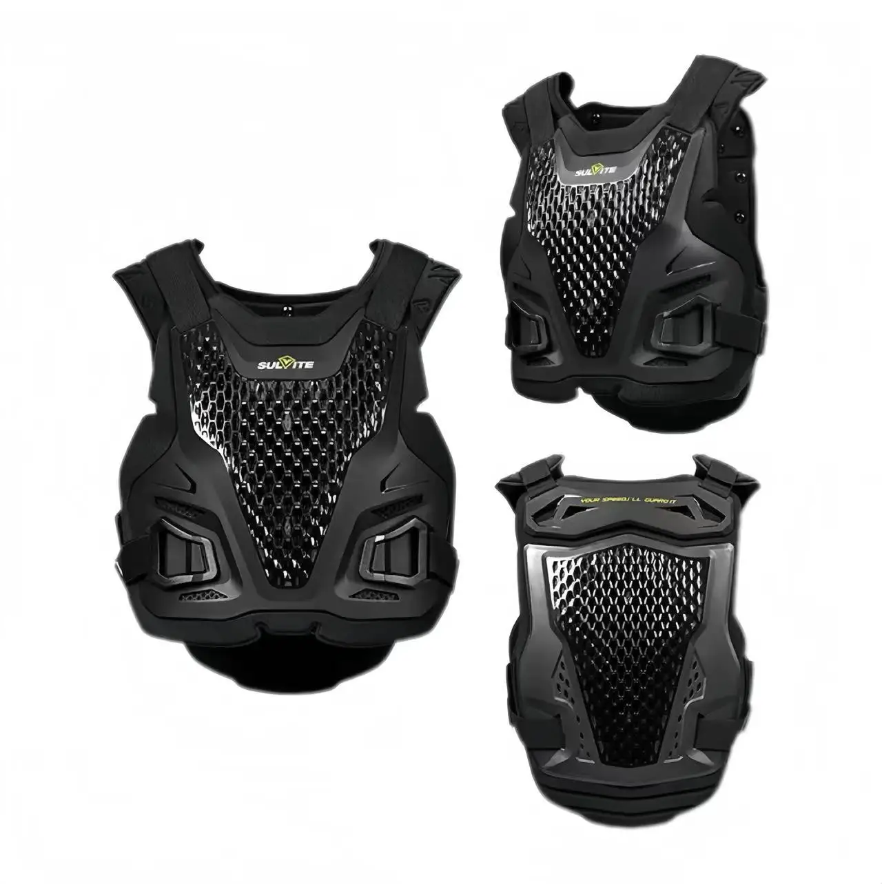 Quick-Release Motorcycle External Protective Gear Off-road Equipment Armor Back Protection Chest for Riders
