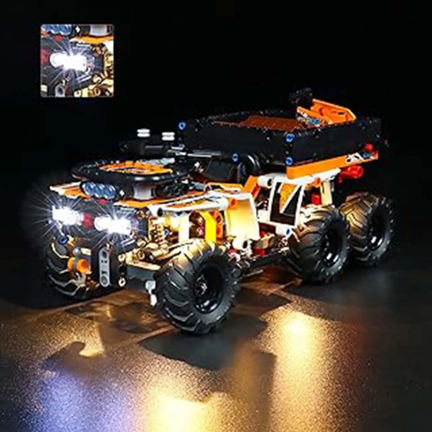 USB Light Kit for LEGO 42139 Technic All-Terrain Vehicle(NOT INCLUDE LEGO Bricks)