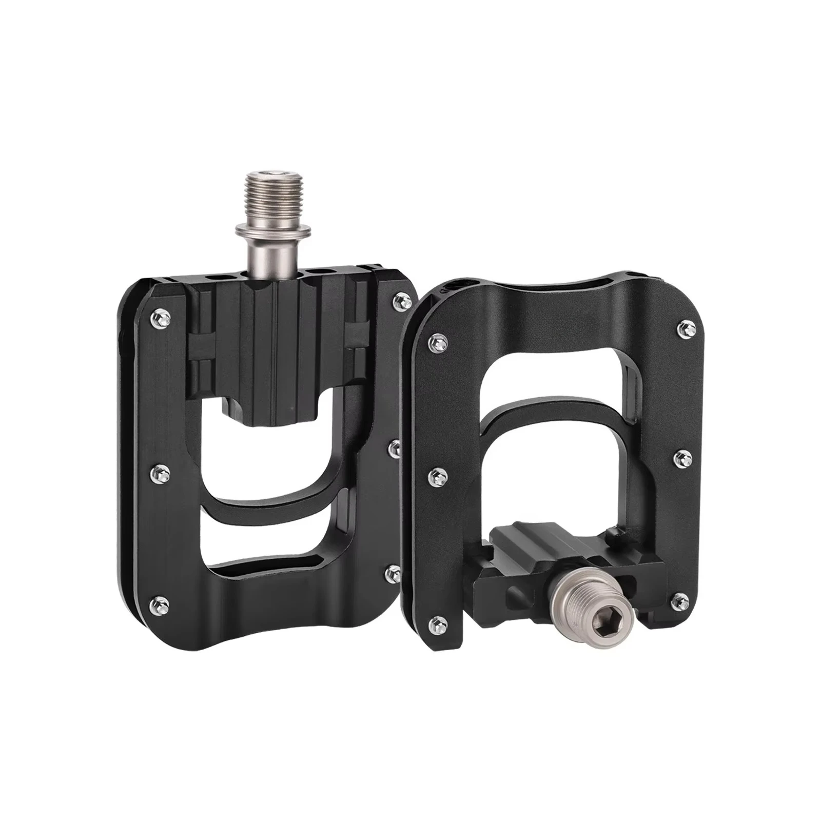 Aluminum Alloy Sanpeilin Ultralight 3-Bearing Foldable Anti-slip Pedal for Folding Bike Modified Parts K620