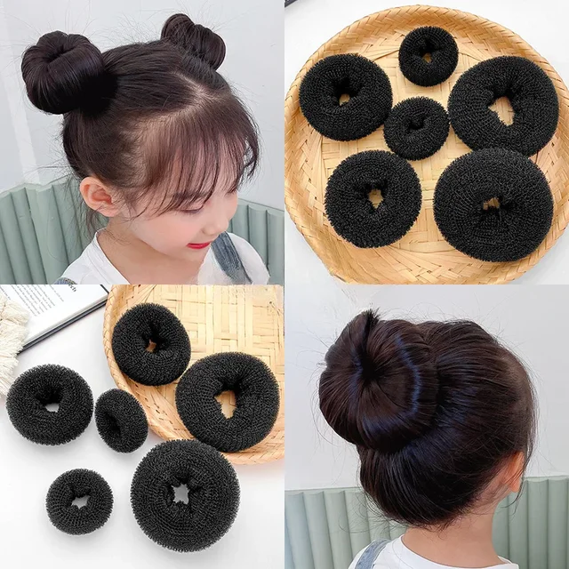 S/M/L Hair Bun Maker Eleganckie kobiety Panie Dziewczyny Magiczny kucyk Shaper Donut Opaski do włosów Narzędzia do stylizacji włosów Akcesoria do kucyków