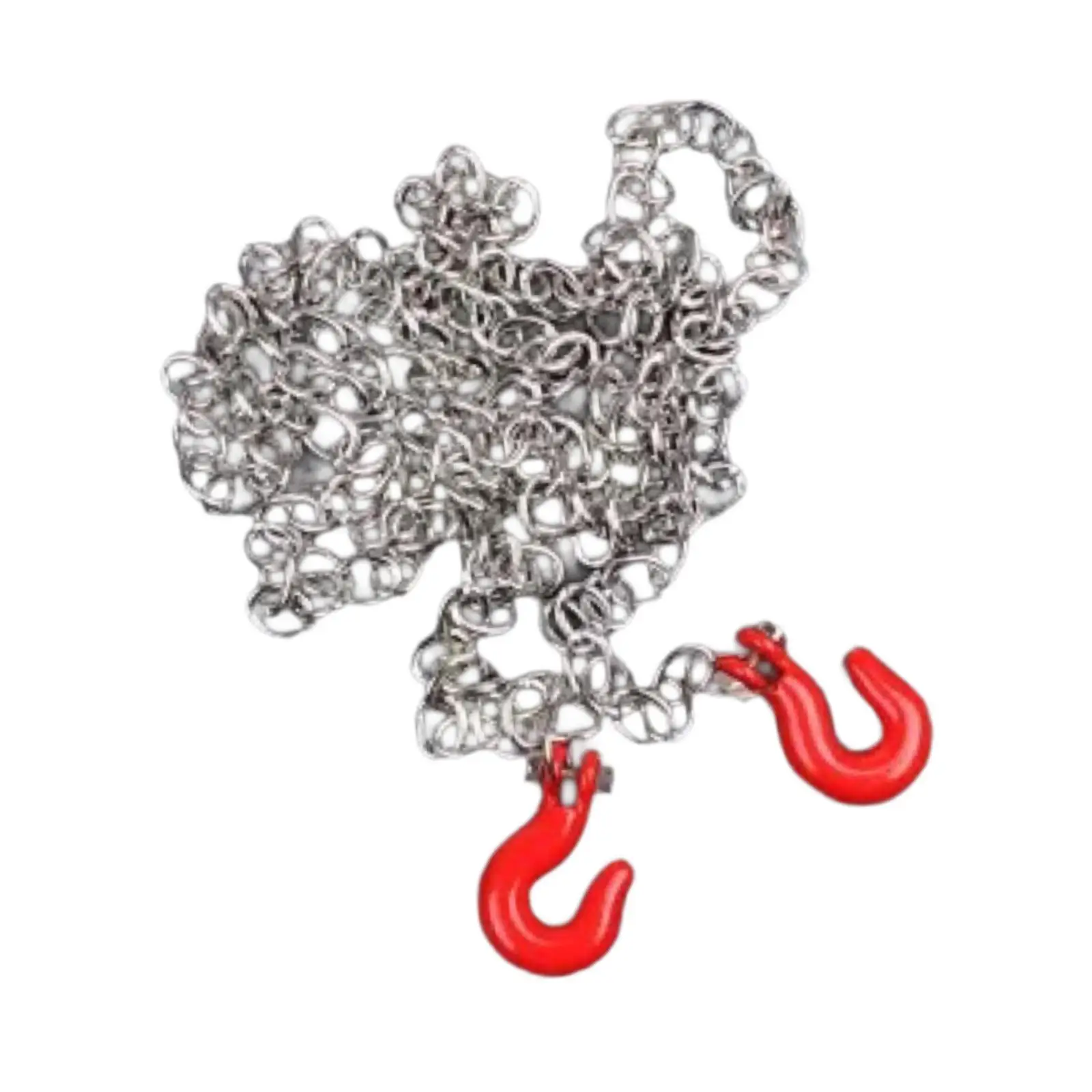 RC Crawler Tow Chain Set Aluminum Alloy Tow Hook for 1 12 RC Car Model Truck Accessory Replacement