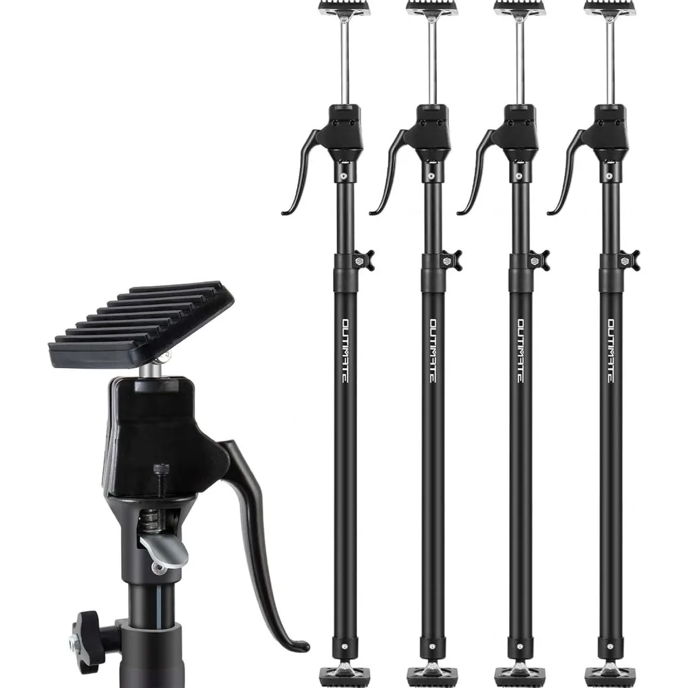 

Cabinet Jacks for Installing Cabinets, 49-1/5" to 114-1/5" Third Hand Tools Adjustable Support Pole, 3rd Hand Support System