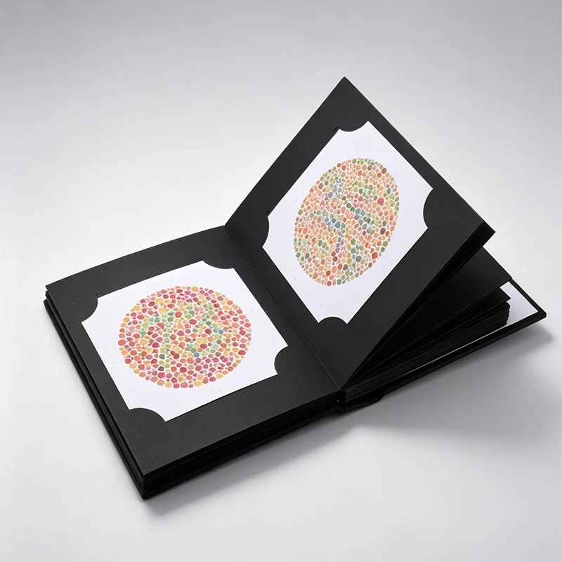 2026 New Professional Optometry  Ishihara Test Book Color Blindness Color Vision Exam Chart Medical Eye Test Book