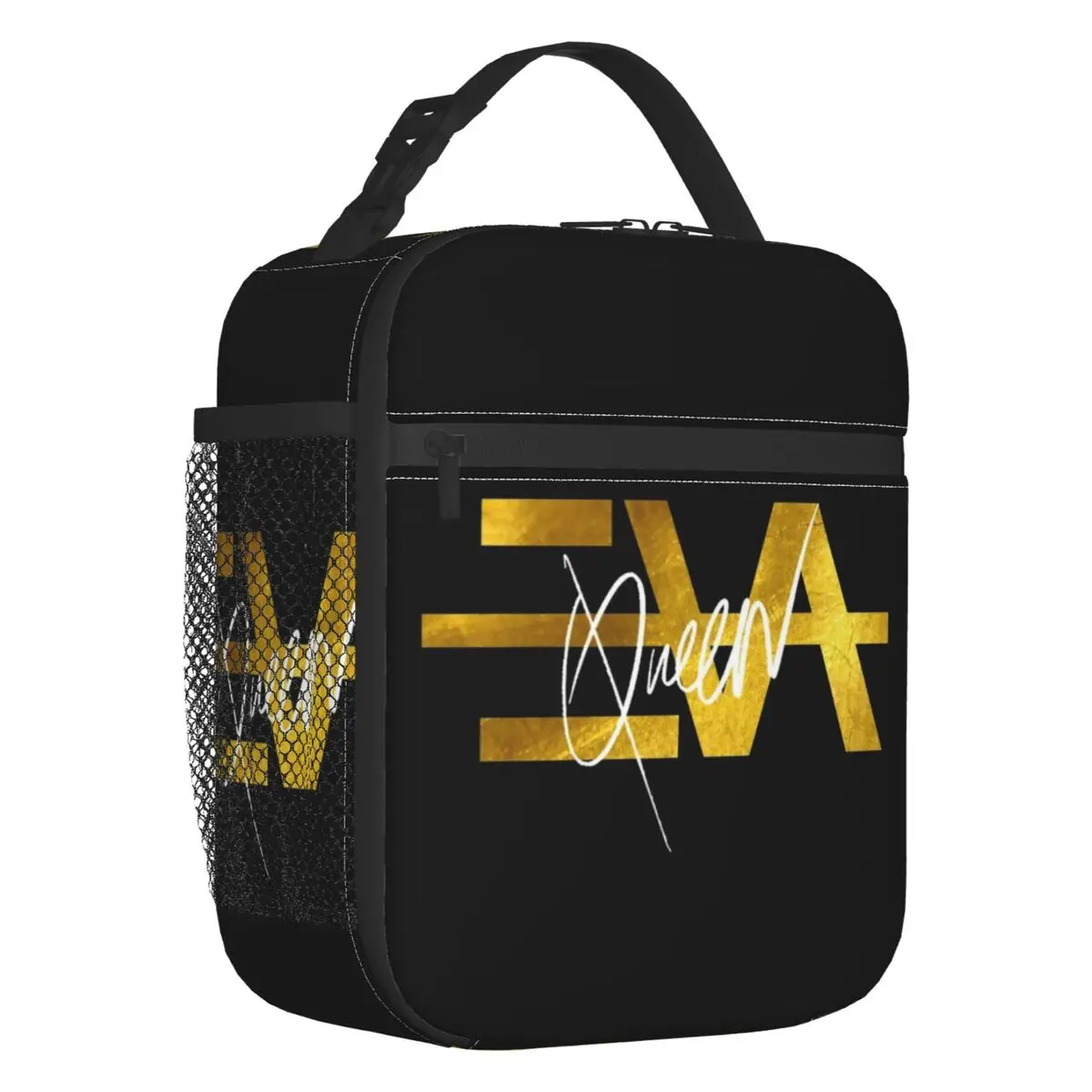 

Custom Eva Queen Logo Gold Lunch Bag Men Women Cooler Warm Insulated Lunch Boxes for Kids School Children