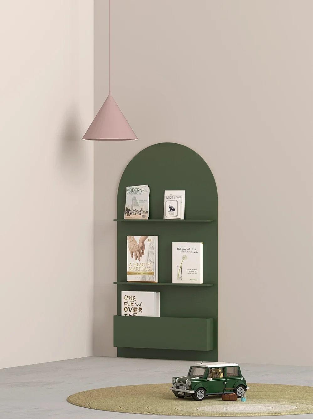 

yj5 Modern simple light luxury ins books and newspapers floor rack magazine storage solid wood display rack