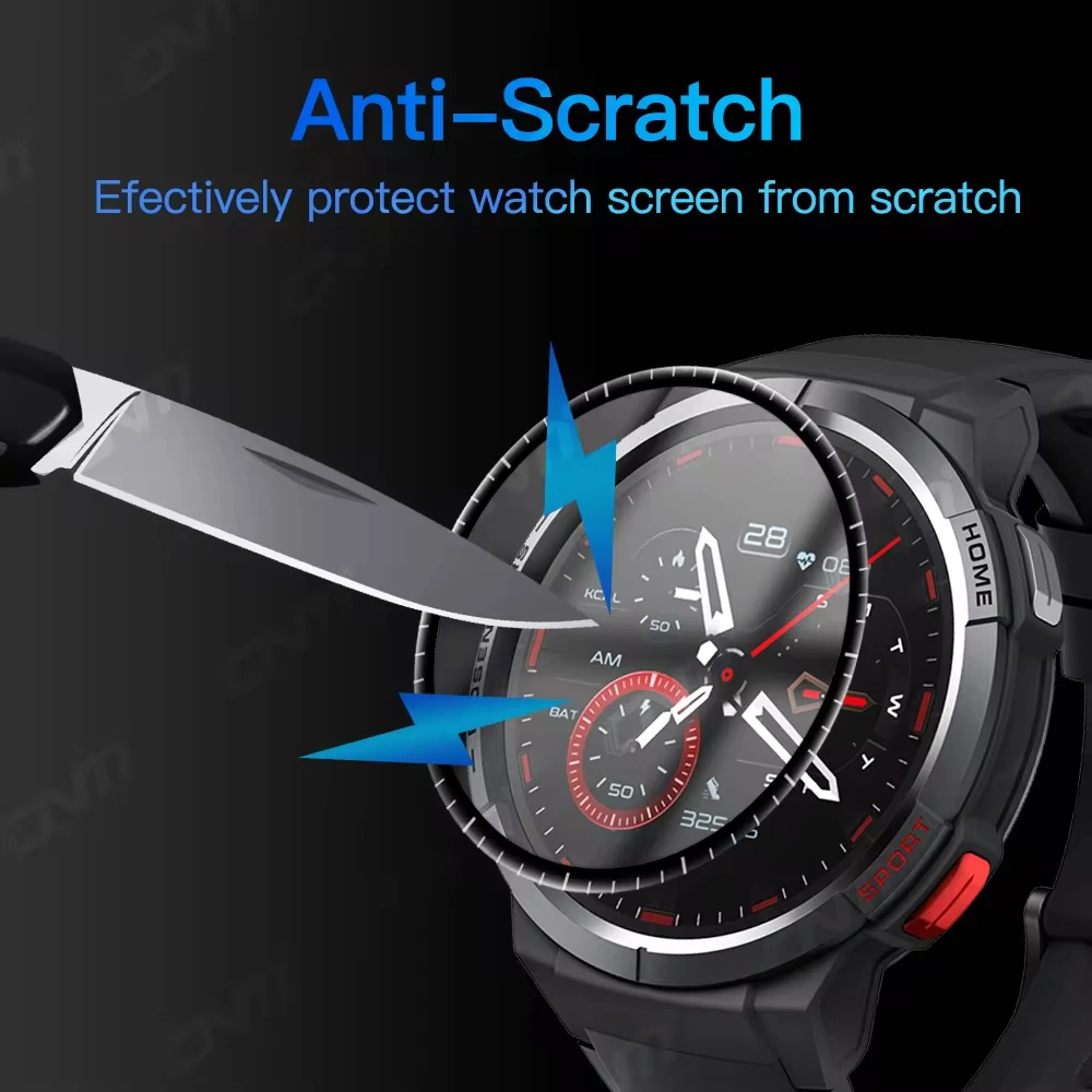 Screen Protector For Mibro Watch GS Full Coverage Films 3D Curved Soft Edge Clear Cover Protective Film Accessories For Mibro GS