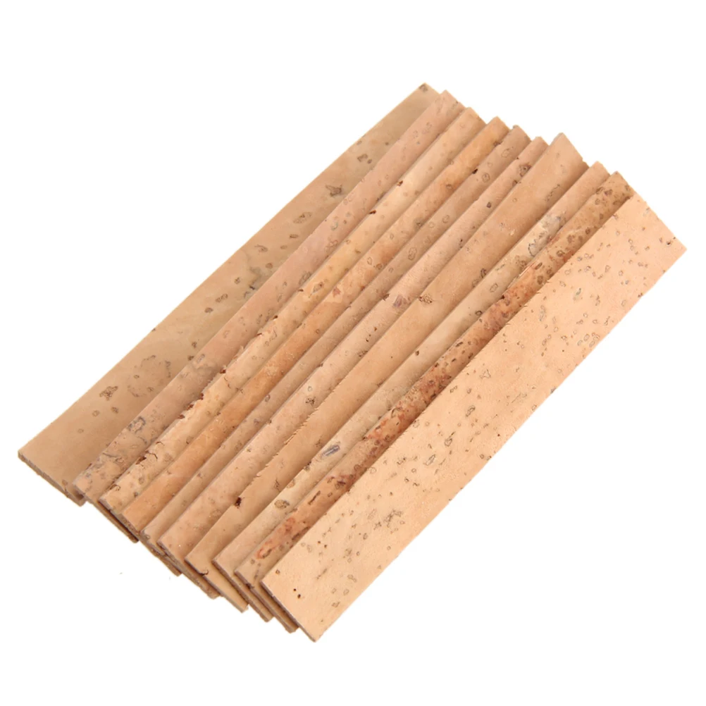 

10 pcs Soft Cork Sheets EcoFriendly Clarinet Repair Kit Instrument Accessories Wind Instruments Replacement Parts