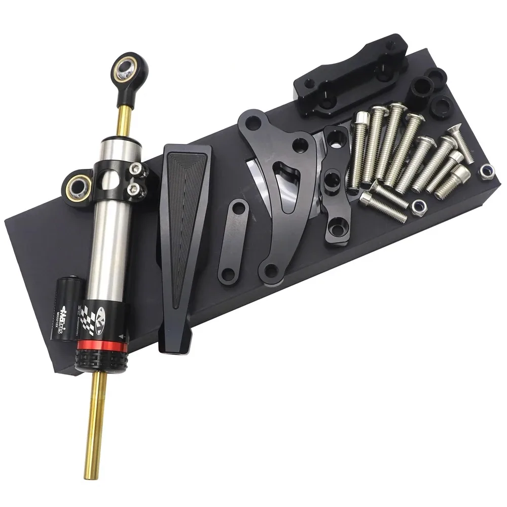 

For Honda CB650F CB650 F CB 650 F 2014-2019 Motorcycle Vibration Reduction Steering Damper Stabilizer Mounting Bracket Kit