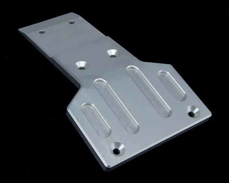 

CNC precision machining all metal chassis lower guard for ROVAN KM HPI BAJA 5B 5T 5SC