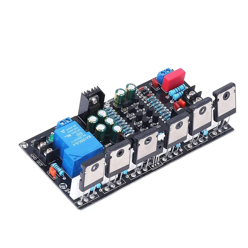 300W Mono Power Amplifier 1943 + 5200 Mono HIFI Audio Amplifier High Power Tube Finished Amplifier Board AMP Module, Durable