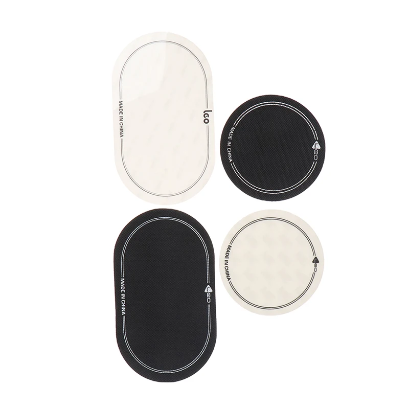 Double Pedal Patch Drum Head Kick Pad Protector for Parts Percussion Accessories 12.8x6.5cm