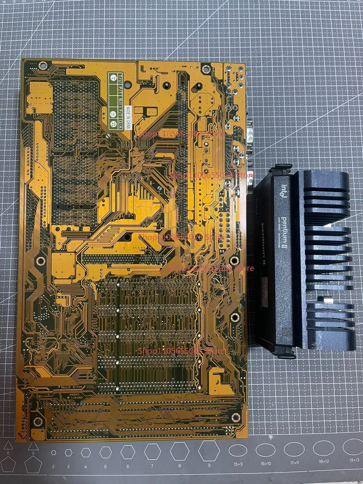 For Volkswagen VB-601-V antique computer main board Pentium 2 set PCB 1.4 collection main board