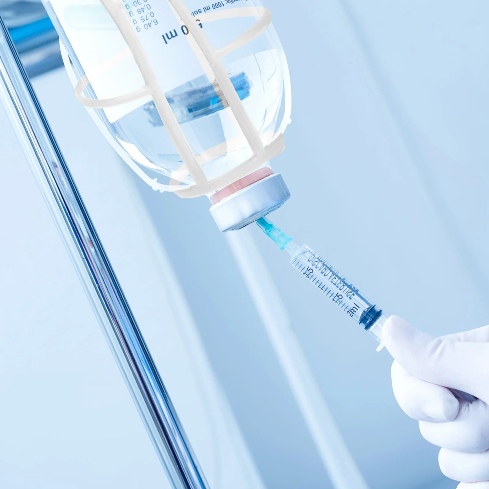 

20Pcs Infusion Bottle Net Sleeves Thick Plastic Reusable Hospital Clinic Infusion Stand Holder Saline Bottle Holders