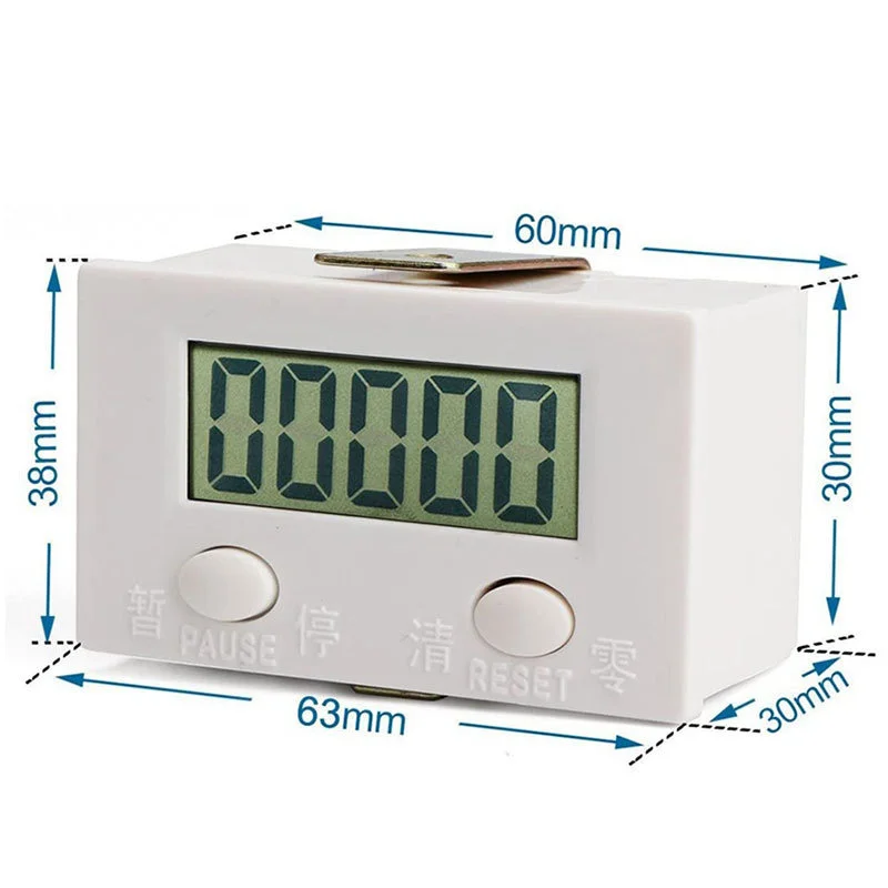 Counter, electronic digital display, 5-digit automatic induction counter, coil counter, magnetic induction punch, counting