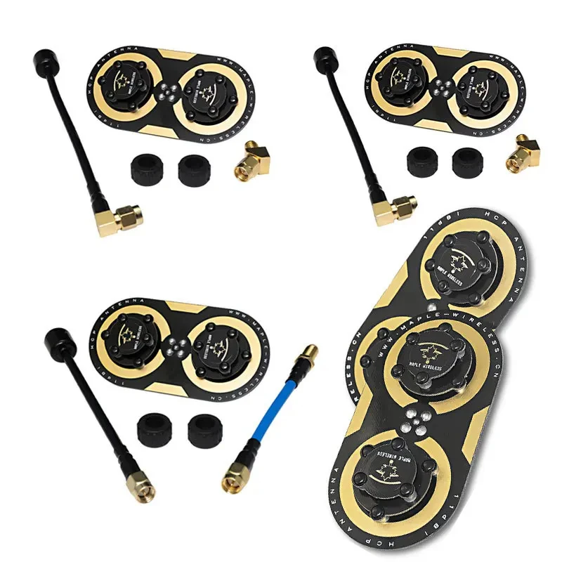 Original Maple Wireless Antenna 11dBi 5.8GHz SMA Circular Polarized FPV Antenna KIT Fatshark SKYZONE  RC FPV Goggles
