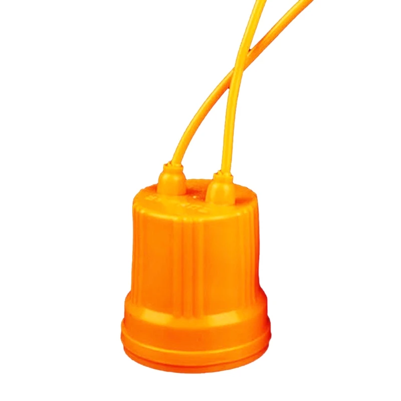 Soporte impermeable de cerámica E27, Base de tornillo, Bombilla, enchufe de lámpara, retardante de llama, Material duradero, seguro, sin fugas eléctricas
