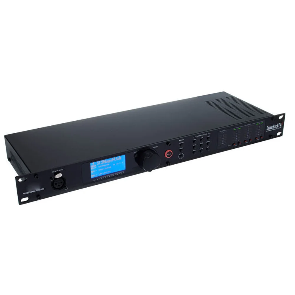 DriveRack PA2 2in6out 2 in 6 Out DSP Digital Audio Processor for Professional Stage Sound Equipment