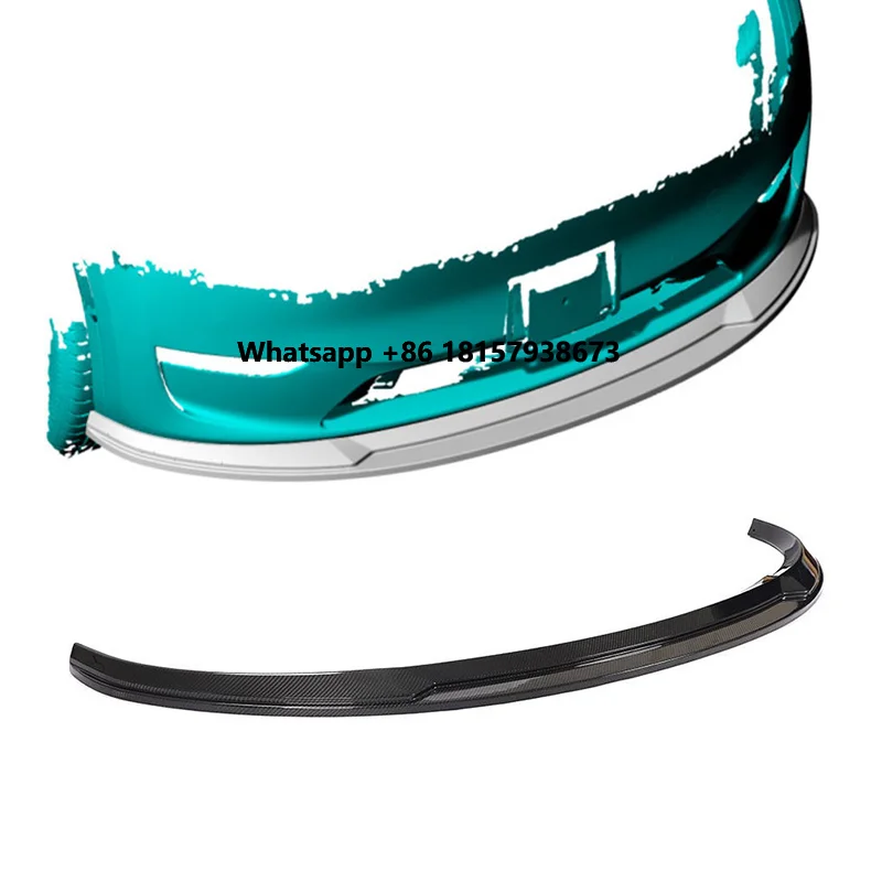

Fits for 20-23 Model Y Front Bumper Lip Spoiler Carbon Fiber