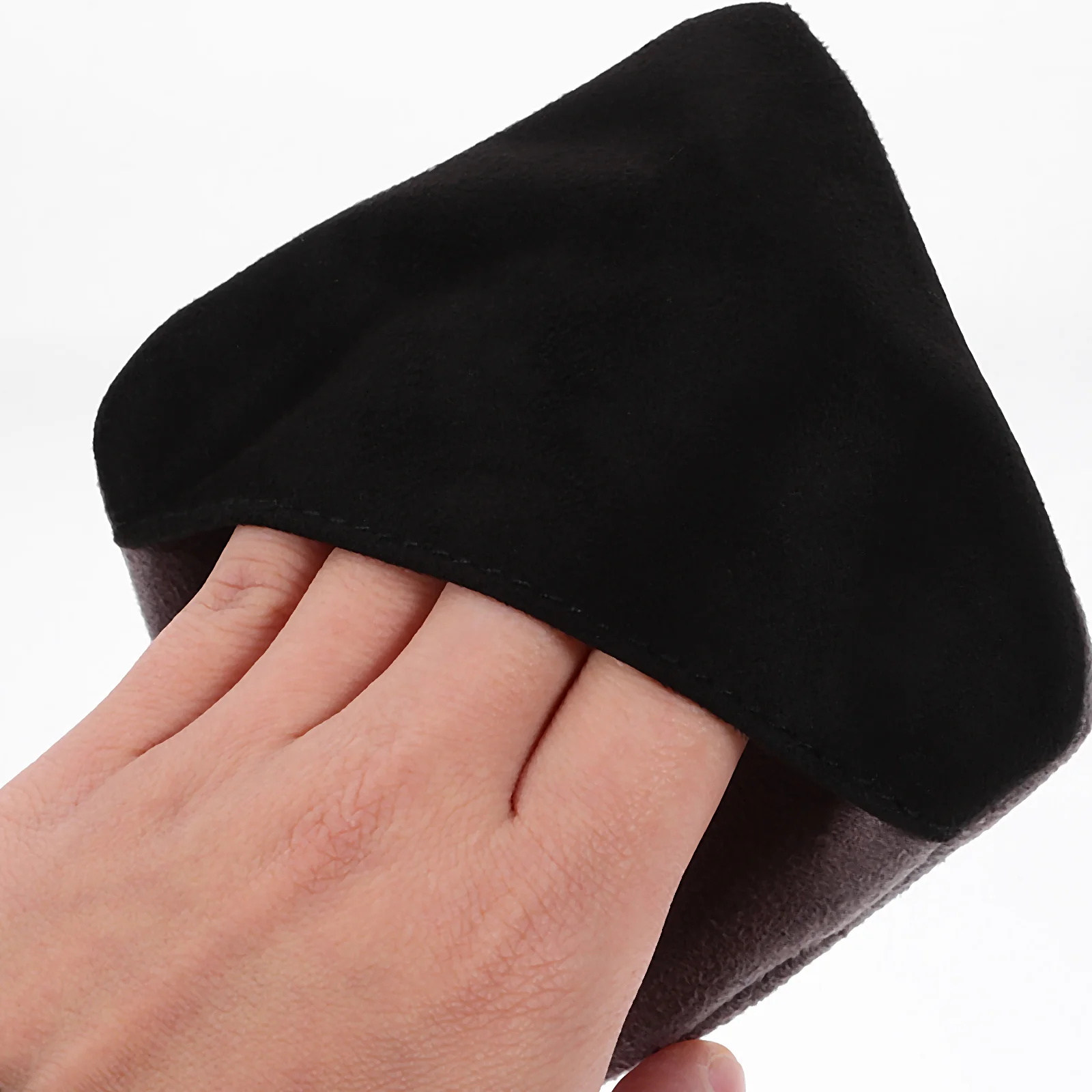 

Cleaning Cloth Super Soft Black Microfiber Removes Dust Dirt Oil Smudges Fingerprints Ideal Smartphones Computers LCD Screens