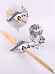 Aluminum Alloy Propeller Spinner Adapter Propeller Cover for DLE Engine Dia.76/82/89/95/101/114/127mm DLE30/40/55/61/85