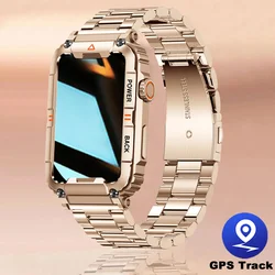 Reloj inteligente deportivo para hombre y mujer, accesorio de pulsera resistente al agua con llamadas, Bluetooth, pantalla táctil HD de 2023 pulgadas, seguimiento de Fitnes 1,57 +, GPS, novedad de 120